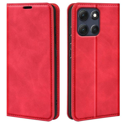 Retro-skin Magnetic Suction Leather Phone Case, For Motorola Moto G06 4G, For Motorola Moto G56 5G / G66Y, For Motorola Moto G86 Power, For Motorola Moto G86 5G
