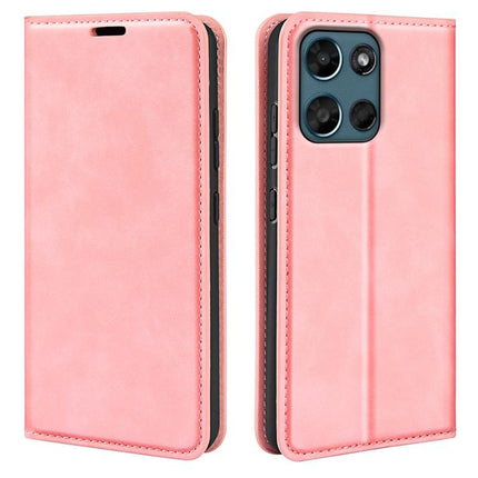 Retro-skin Magnetic Suction Leather Phone Case, For Motorola Signature 5G, For Motorola Moto G67 Power, For Motorola Edge 70 5G, For Motorola Moto G 5G 2026