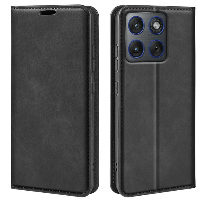 Retro-skin Magnetic Suction Leather Phone Case, For Motorola Moto G54, For Motorola Edge 40 Neo, For Motorola Moto G14, For Motorola Moto X40 Pro