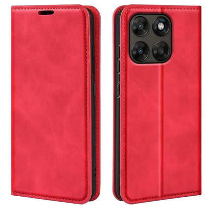 Retro-skin Magnetic Suction Leather Phone Case, For Motorola Moto G Max / G87 / G77 / G67, For Motorola Moto G37 / G47 5G, For Motorola Edge 70 Pro, For Motorola Edge 70 Fusion 5G