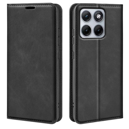 Retro-skin Magnetic Suction Leather Phone Case, For Motorola Moto G Max / G87 / G77 / G67, For Motorola Moto G37 / G47 5G, For Motorola Edge 70 Pro, For Motorola Edge 70 Fusion 5G