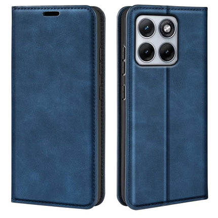 Retro-skin Magnetic Suction Leather Phone Case, For Motorola Moto G Max / G87 / G77 / G67, For Motorola Moto G37 / G47 5G, For Motorola Edge 70 Pro, For Motorola Edge 70 Fusion 5G