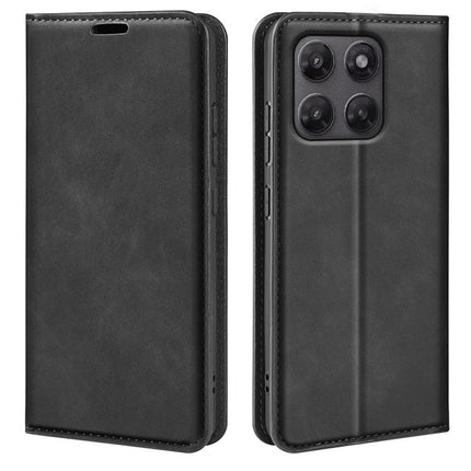 Retro-skin Magnetic Suction Leather Phone Case, For Motorola Moto G Max / G87 / G77 / G67, For Motorola Moto G37 / G47 5G, For Motorola Edge 70 Pro, For Motorola Edge 70 Fusion 5G