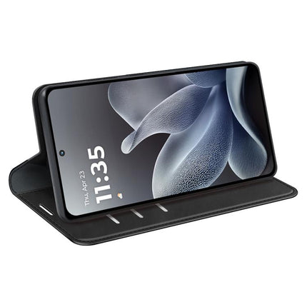 Retro-skin Magnetic Suction Leather Phone Case, For Motorola Moto G Max / G87 / G77 / G67, For Motorola Moto G37 / G47 5G, For Motorola Edge 70 Pro, For Motorola Edge 70 Fusion 5G