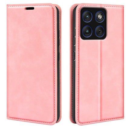 Retro-skin Magnetic Suction Leather Phone Case, For Motorola Moto G Max / G87 / G77 / G67, For Motorola Moto G37 / G47 5G, For Motorola Edge 70 Pro, For Motorola Edge 70 Fusion 5G