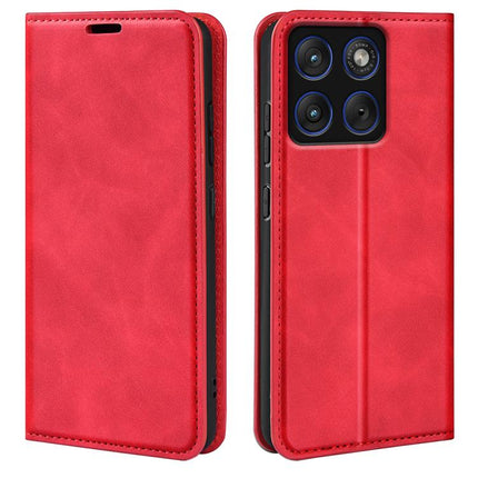 Retro-skin Magnetic Suction Leather Phone Case, For Motorola Moto G Max / G87 / G77 / G67, For Motorola Moto G37 / G47 5G, For Motorola Edge 70 Pro, For Motorola Edge 70 Fusion 5G