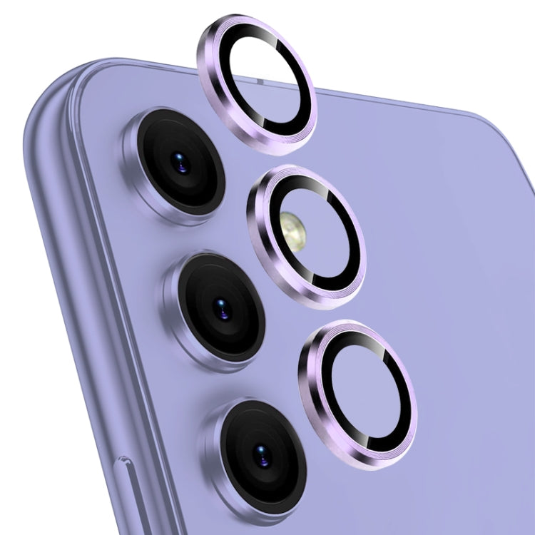NORTHJO Camera Lens Protector Tempered Glass CD Vein Metal Ring Film, For Samsung Galaxy A24, For Samsung Galaxy A54 5G, For Samsung Galaxy S23 Ultra 5G, For Samsung Galaxy A14 / A34, For Samsung Galaxy S23 / S23+ 5G