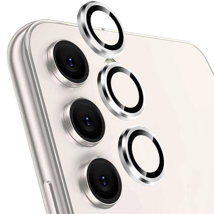 NORTHJO Camera Lens Protector Tempered Glass CD Vein Metal Ring Film, For Samsung Galaxy A24, For Samsung Galaxy A54 5G, For Samsung Galaxy S23 Ultra 5G, For Samsung Galaxy A14 / A34, For Samsung Galaxy S23 / S23+ 5G