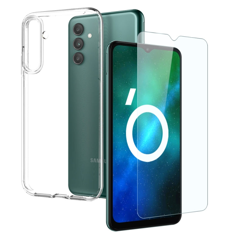NORTHJO Transparent TPU Phone Case with Tempered Glass Film