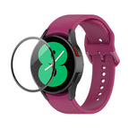 For Samsung Galaxy Watch4 44mm / Wine Red