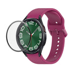 For Samsung Galaxy Watch6 Classic 43mm / Wine Red