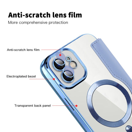 Shield Magsafe RFID Anti-theft Rhombus Leather Phone Case, For iPhone 12, For iPhone 12 Pro Max, For iPhone 12 Pro