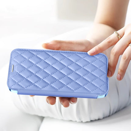 Shield Magsafe RFID Anti-theft Rhombus Leather Phone Case, For iPhone 16, For iPhone 15 Pro Max, For iPhone 15 Pro