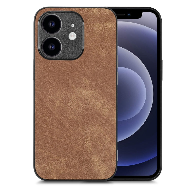Vintage Leather PC Back Cover Phone Case
