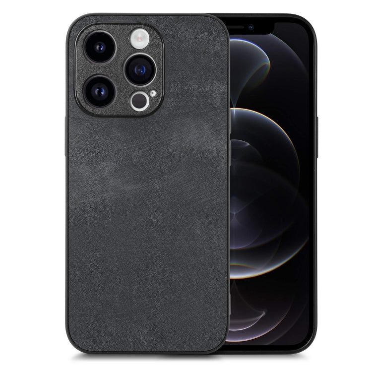 Vintage Leather PC Back Cover Phone Case