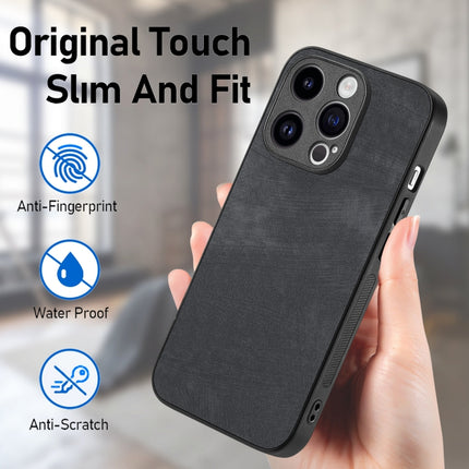 Vintage Leather PC Back Cover Phone Case, For iPhone 12 Pro, For iPhone 12 mini, For iPhone 11 Pro Max, For iPhone 11