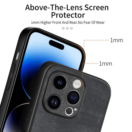 Vintage Leather PC Back Cover Phone Case, For iPhone 12 Pro, For iPhone 12 mini, For iPhone 11 Pro Max, For iPhone 11