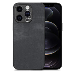 Vintage Leather PC Back Cover Phone Case