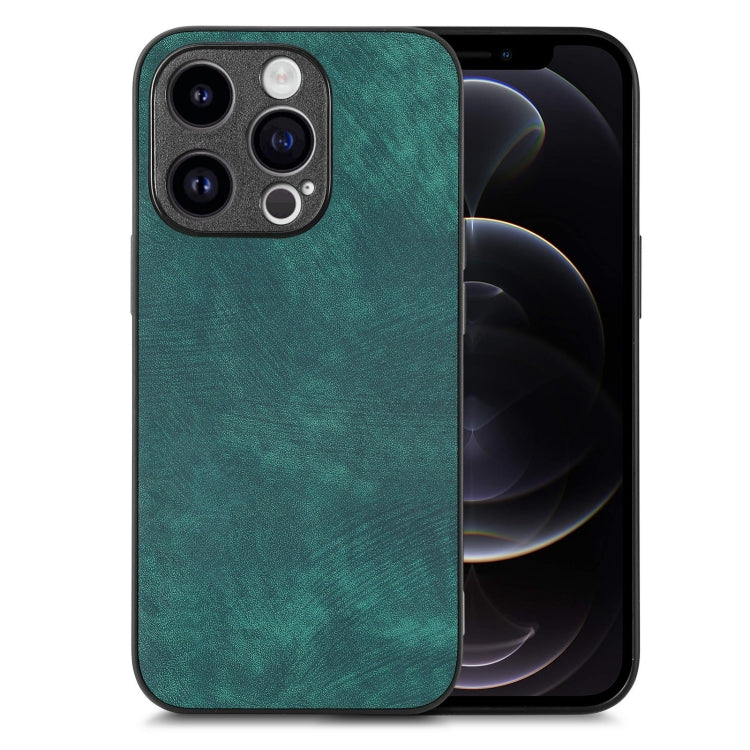 Vintage Leather PC Back Cover Phone Case