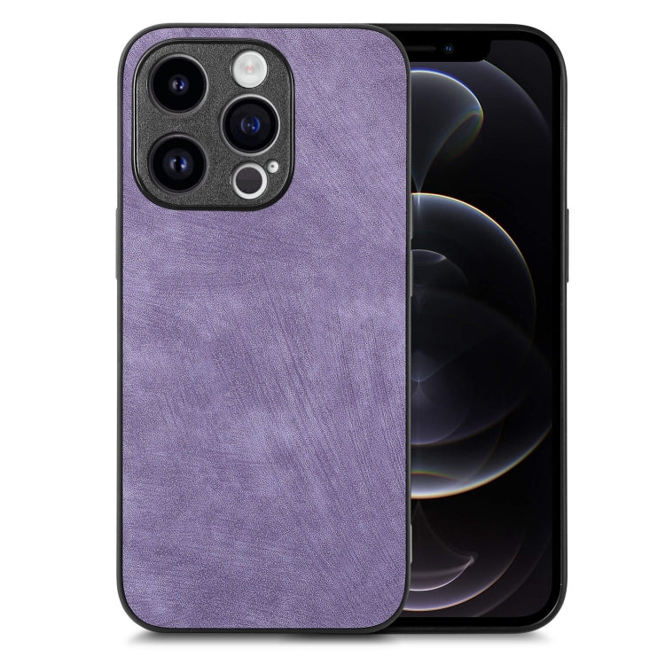 Vintage Leather PC Back Cover Phone Case