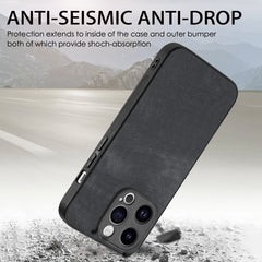 Vintage Leather PC Back Cover Phone Case