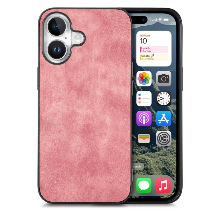 Vintage Leather PC Back Cover Phone Case