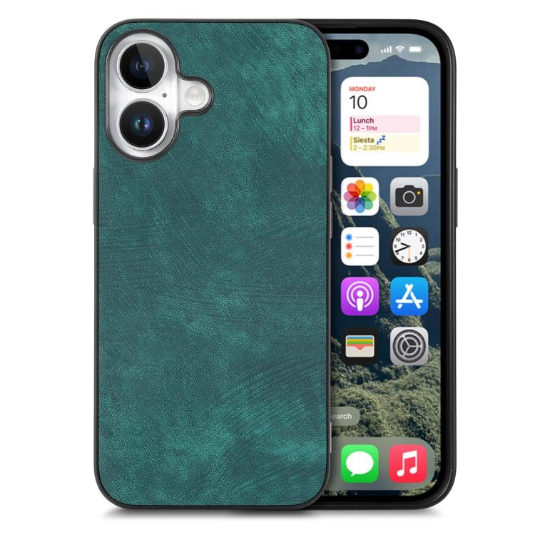Vintage Leather PC Back Cover Phone Case