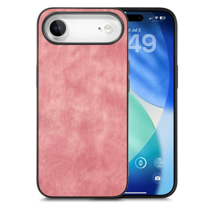 Vintage Leather PC Back Cover Phone Case, For iPhone 17 Pro Max, For iPhone 17 Pro, For iPhone 17, For iPhone Air