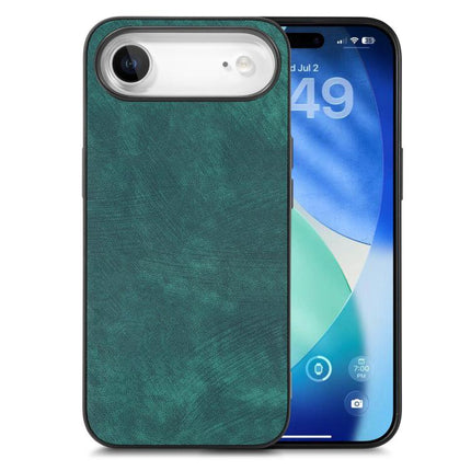 Vintage Leather PC Back Cover Phone Case, For iPhone 17 Pro Max, For iPhone 17 Pro, For iPhone 17, For iPhone Air