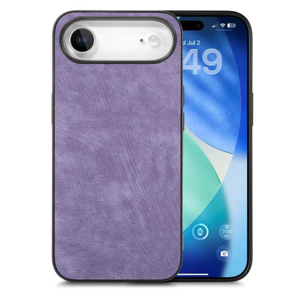 Vintage Leather PC Back Cover Phone Case, For iPhone 17 Pro Max, For iPhone 17 Pro, For iPhone 17, For iPhone Air