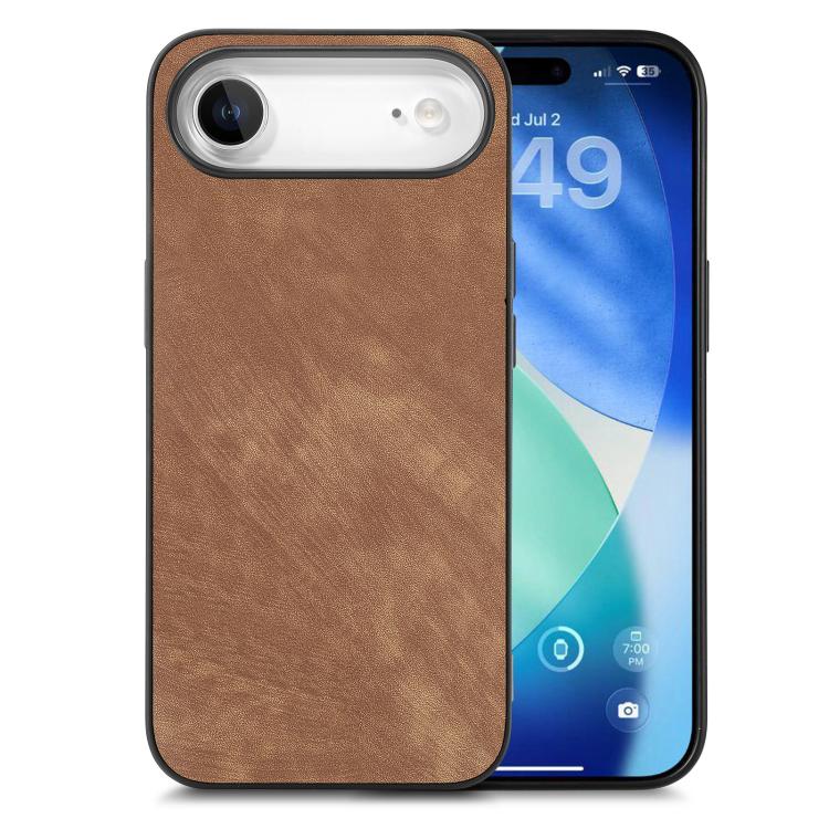 Vintage Leather PC Back Cover Phone Case