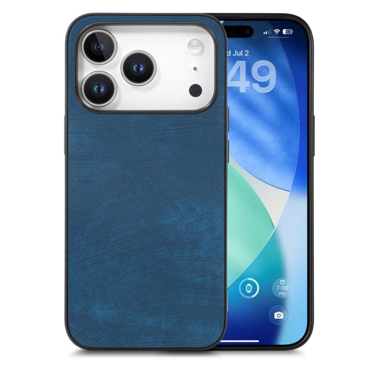 Vintage Leather PC Back Cover Phone Case