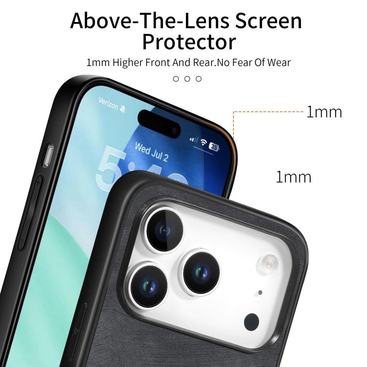 Vintage Leather PC Back Cover Phone Case