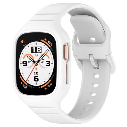 Integrated Fully Enclosed Silicone Watch Band, For Honor Watch 4