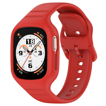 Integrated Fully Enclosed Silicone Watch Band, For Honor Watch 4