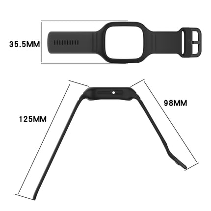 Integrated Fully Enclosed Silicone Watch Band, For Honor Watch 4