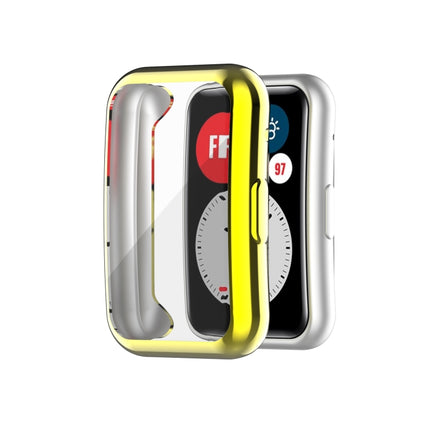 TPU Electroplating Watch Protective Case, For Huawei Watch Fit New, For Huawei Watch Fit, For Huawei Watch Fit Special Edition