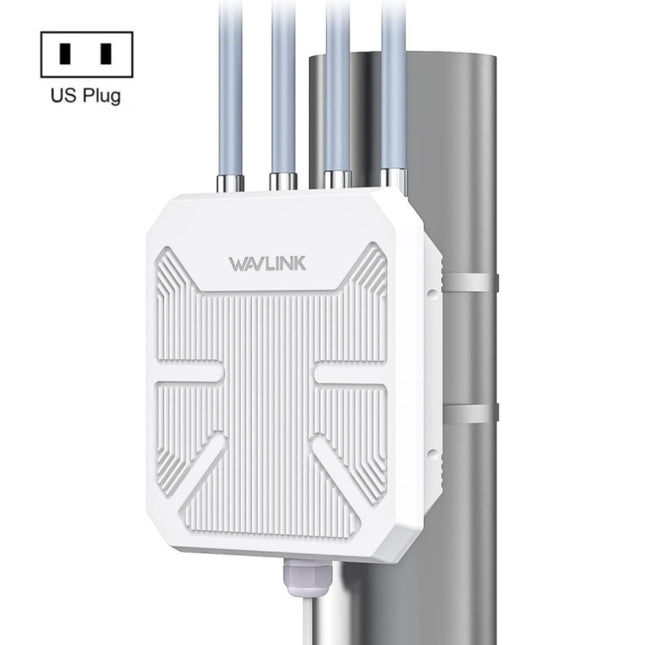 WAVLINK WN573HX1 WiFi 6 AX1800 IP67 Wasserdichter Dualband-WLAN-Router für den Außenbereich, US-Stecker, EU-Stecker, UK-Stecker, AU-Stecker