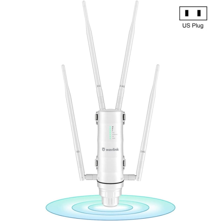 WAVLINK WN572HG3 With 4x7dBi Antenna AC1200 Outdoor WiFi Extender Wireless Routers, US Plug, EU Plug, UK Plug, AU Plug