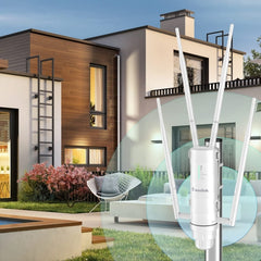 WAVLINK WN572HG3 With 4x7dBi Antenna AC1200 Outdoor WiFi Extender Wireless Routers, US Plug, EU Plug, UK Plug, AU Plug