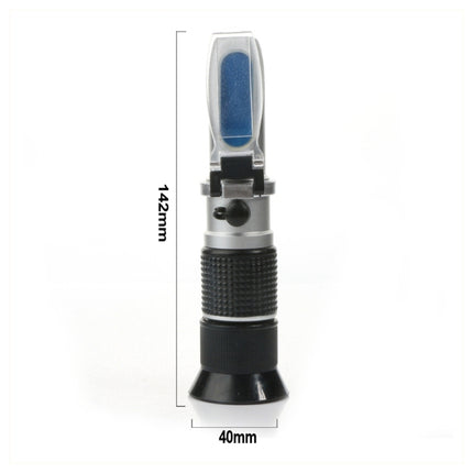 RZ117 Optical Brix Meter Handheld High Concentration Brix Meter Honey Sugar Meter 0-90 Range