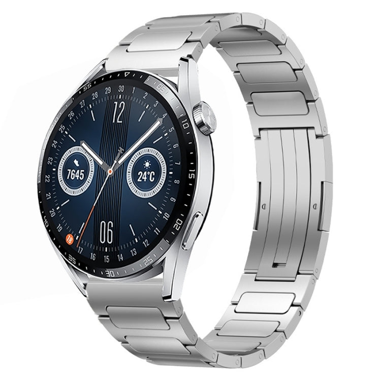 22mm I-Shaped Titanium Alloy Watch Band
