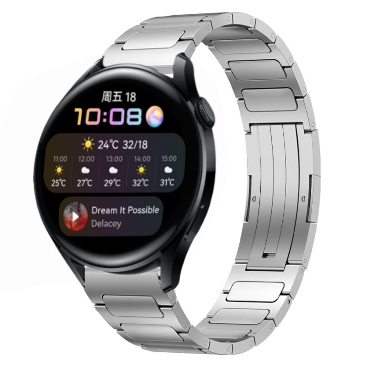 22mm I-Shaped Titanium Alloy Watch Band