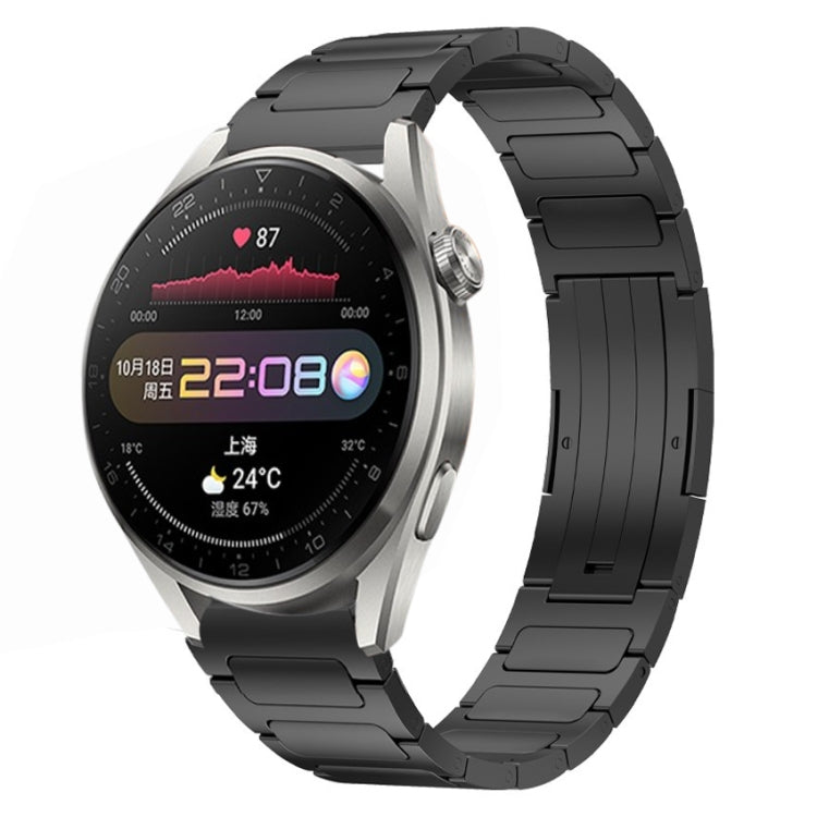 22mm I-Shaped Titanium Alloy Watch Band