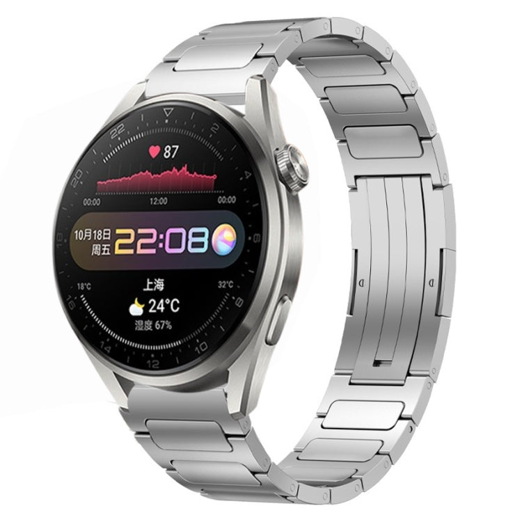22mm I-Shaped Titanium Alloy Watch Band