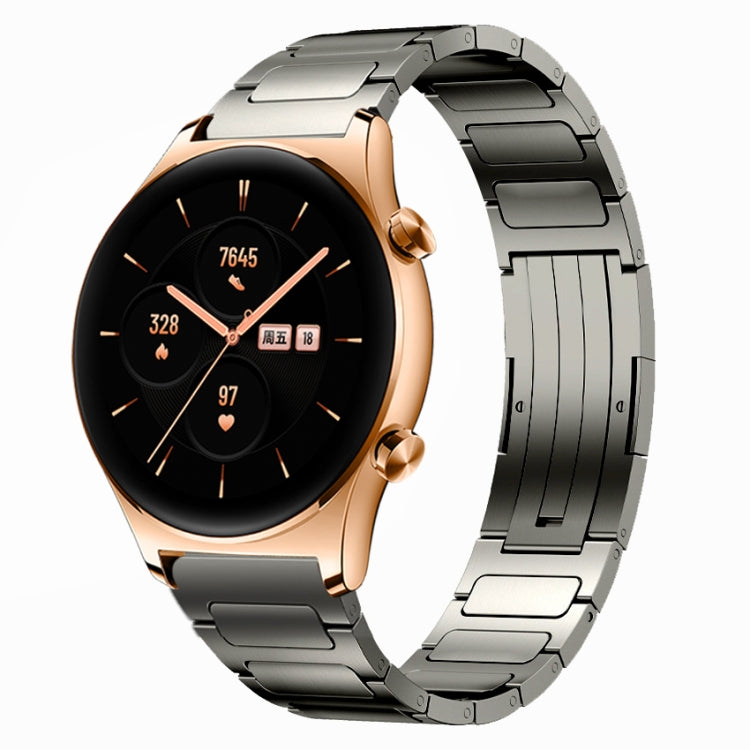 22mm I-Shaped Titanium Alloy Watch Band