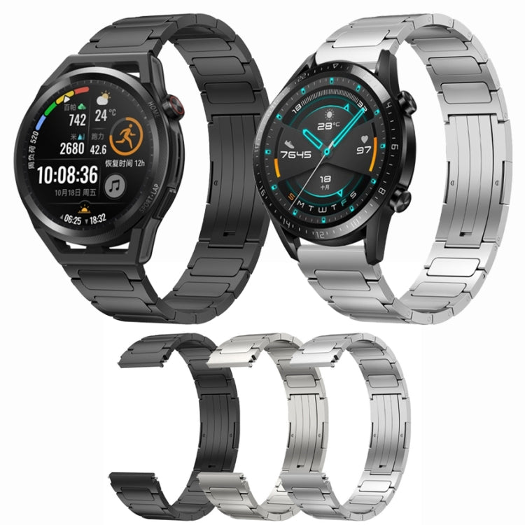 22mm I-Shaped Titanium Alloy Watch Band
