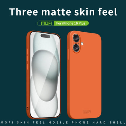MOFI Qin Series Skin Feel All-inclusive PC Phone Case, For iPhone 16 Plus, For iPhone 16, For iPhone 15 Pro Max