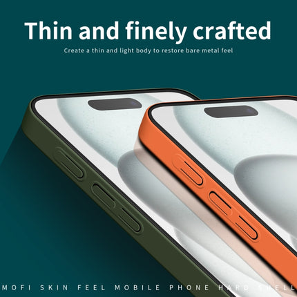 MOFI Qin Series Skin Feel All-inclusive PC Phone Case, For iPhone 16 Plus, For iPhone 16, For iPhone 15 Pro Max