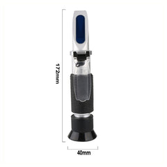 RZ120 Genuine Refractometer Beer Brix Wort Sugar Alcohol Specific Gravity Handheld Tool Hydrometer